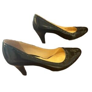 Vtg Cole Haan Formal Wingtip Dress Shoes High Heel 6.5 Women’s Witch Shoes